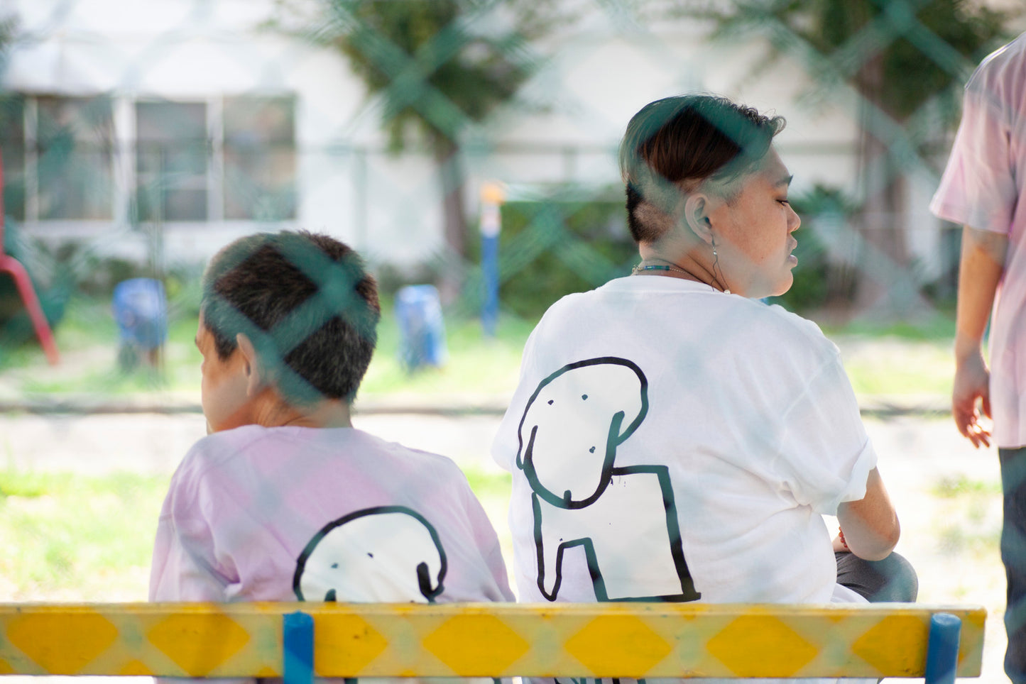SFRN T-Shirt 犬 white