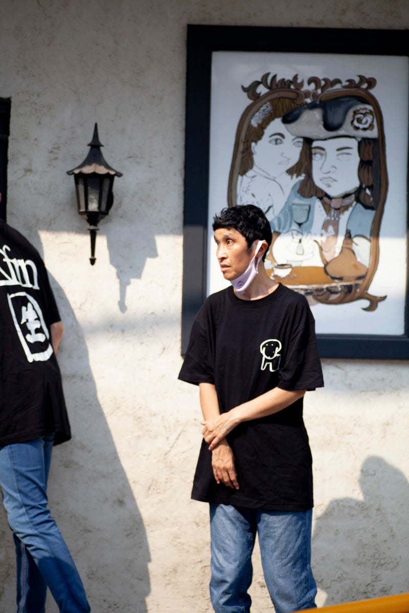 SFRN T-Shirt 犬 black