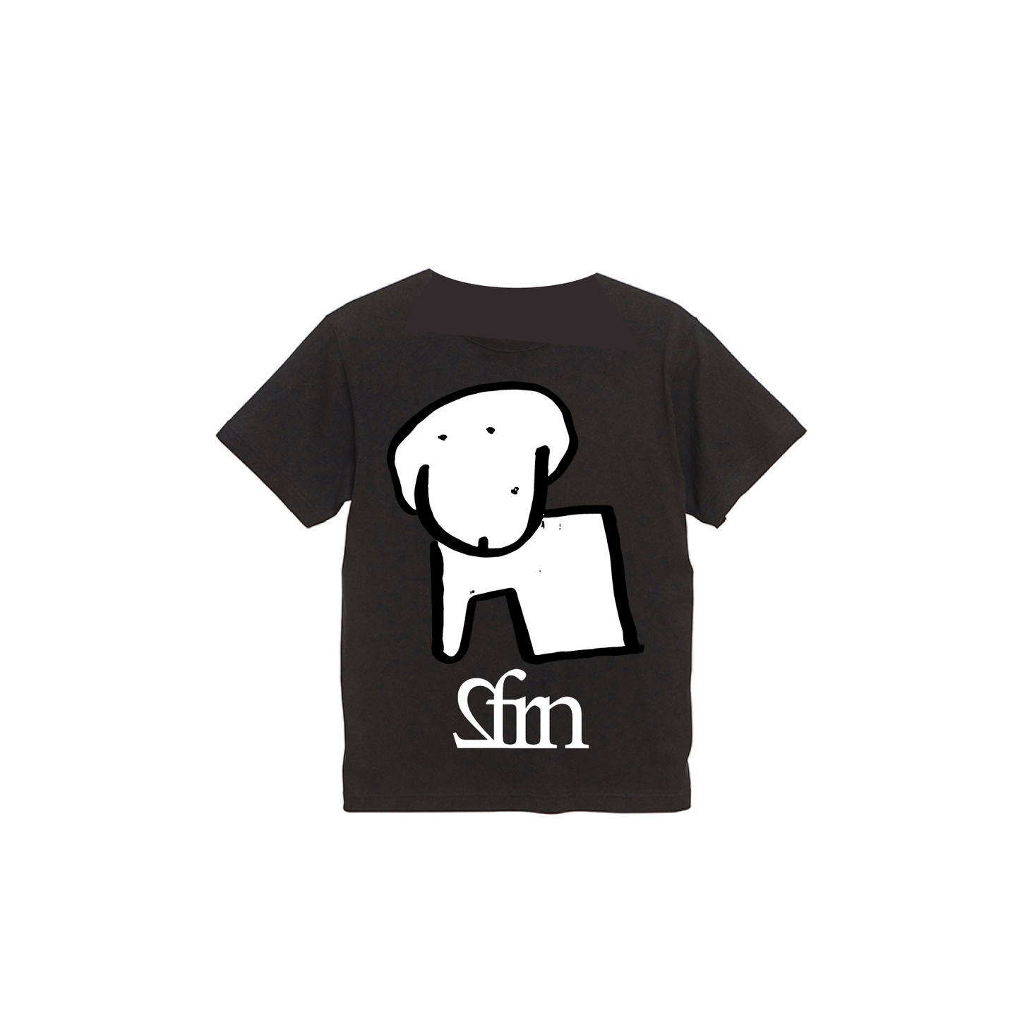 SFRN T-Shirt 犬 black
